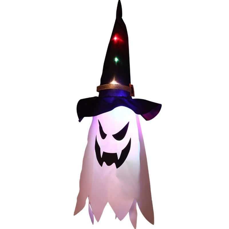 Halloween Decoration Glowing Ghost Party Supplies Holidays DealSniper.net 3pcs 45cm wizard hats
