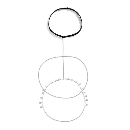 Leisure Beach Pearl Leg Ring Body Chain Women DealSniper.net 03White K0133