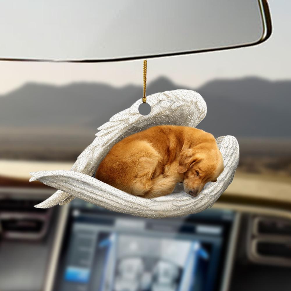 Car Pendant Sleeping Dog Angel Home Decor Acrylic Showcase Hanging Ornaments For Doors Vehicle DealSniper.net 10Style