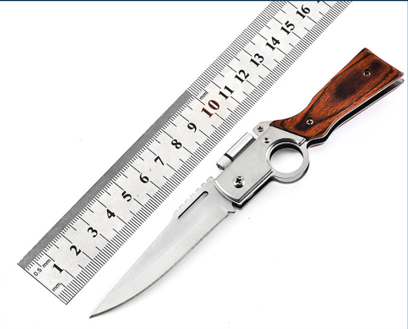 Folding Multifunctional Outdoor Multi-stainless Steel A Self-defense Tactical Knife Kitchen DealSniper.net Large Size