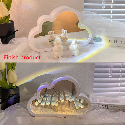 Tulip Night Lamp Material Cloud Tulips Night Lamp Decorative Gifts