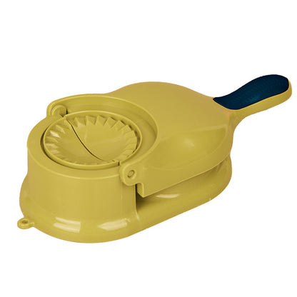 2 In 1 Dumpling Maker Kitchen Dumpling Baking Pastry Making Kitchen dealsniper-net Yellow