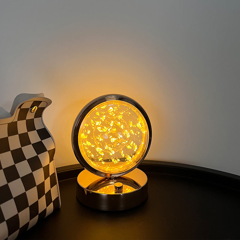 Creative USB Charging Touch Brightness Adjustable Small Night Lamp Home Decor Gym From House