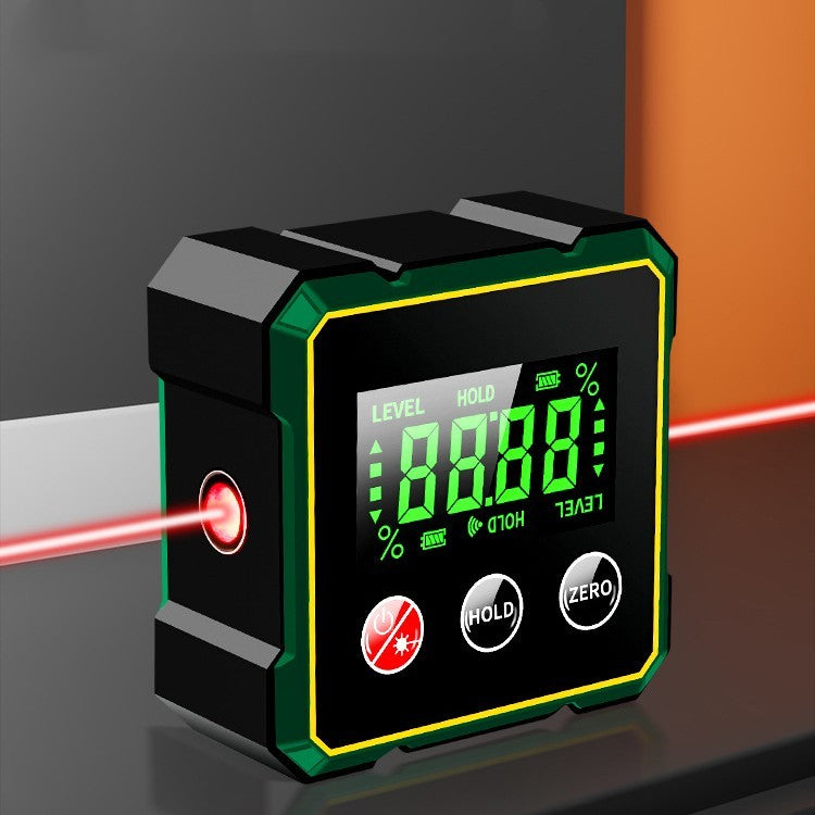 Magnetic Digital Angle Finder With Electronic Laser Gauge Protractor Tools DealSniper.net