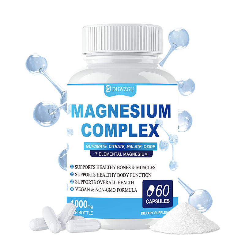 60 Magnesium Complex Capsules Health Gym From House