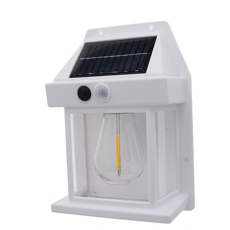 Outdoor Solar Wall Lamp Waterproof Tungsten Lamp Induction Outdoor DealSniper.net