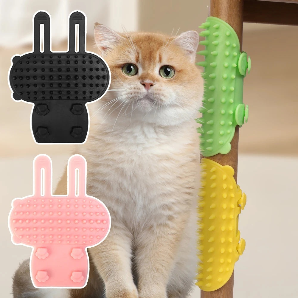 Pets Cat Hair Removal Massage Comb Cats Scratching Pets Gym From House