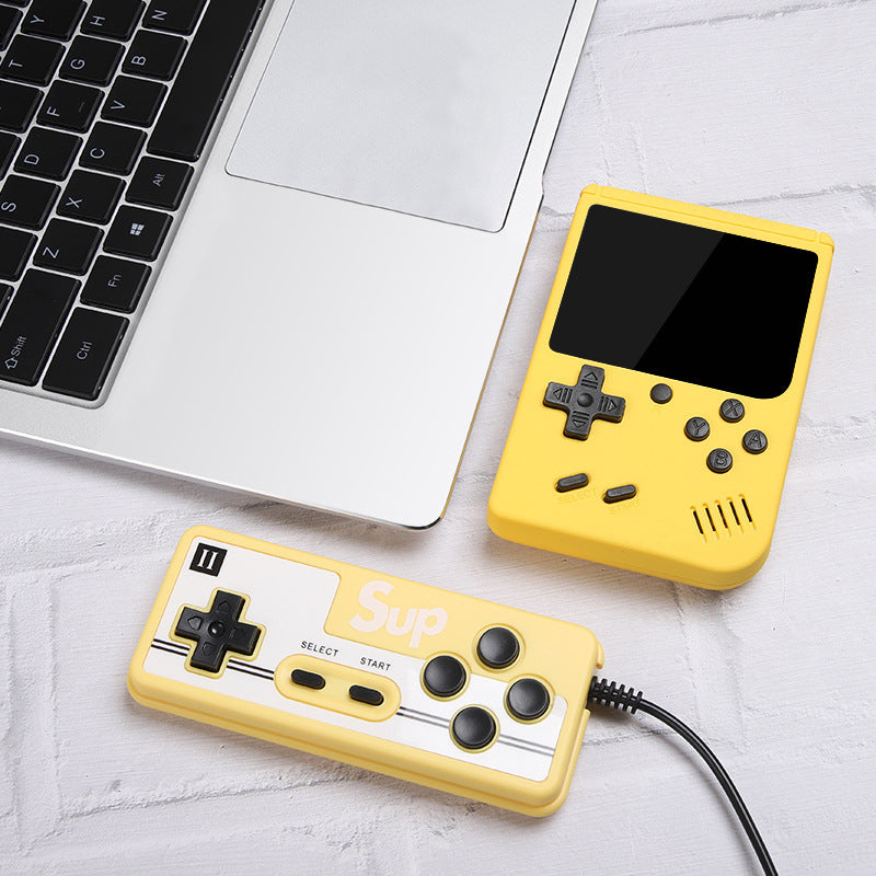 Retro Nostalgic Classic Mini Children's Game Console Gadgets dealsniper-net 800in one yellow doubles