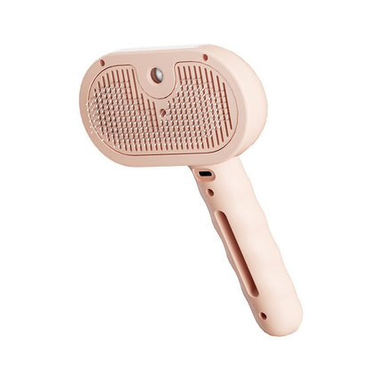 Pets Spray Hair Comb Pet Hair Remover Cleaning Brush Pets Gym From House Pink