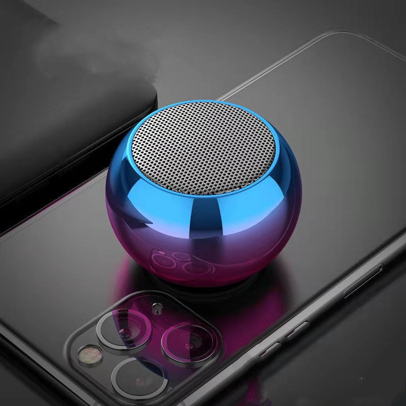 Wireless Bluetooth Speaker Mini Stereo High Volume Outdoor Portable Gadgets dealsniper-net Gradient blue USB