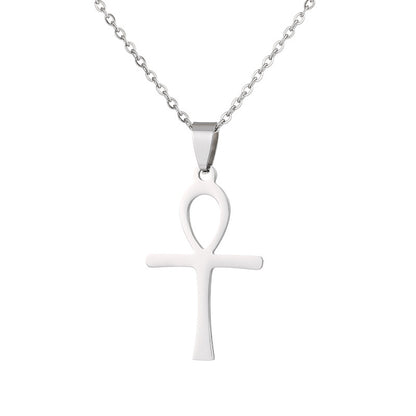 Stainless Steel Cross Necklace Jewelry Fashion Jewelry Gym From House