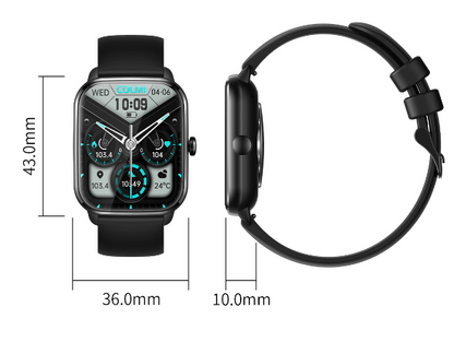 Exercise Heart Rate Meter Step Talk Music Full Screen Smartwatch Electronics DealSniper.net