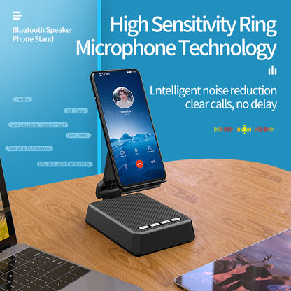 Mobile Phone Smart Broadcaster Stand Wireless Bluetooth Speaker Electronics dealsniper-net