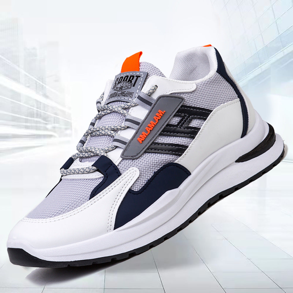 Men Sneakers White Sports Shoes Running Walking Men dealsniper-net