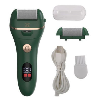 Electric Foot Grinder To Remove Dead Skin Pedicure Beauty dealsniper-net Green USB