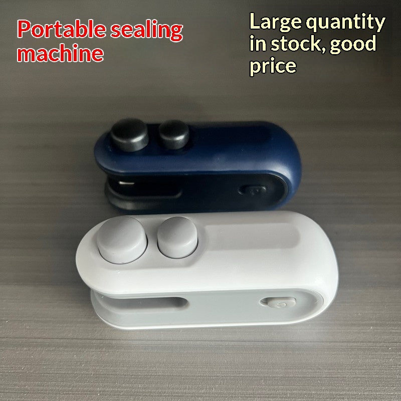 Mini 2 In 1 Sealer Heat Sealer Bag Opening Machine Kitchen Gym From House