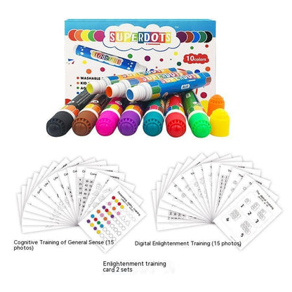 Children's Graffiti Painting Stationery Coloring Early Education Gift Box