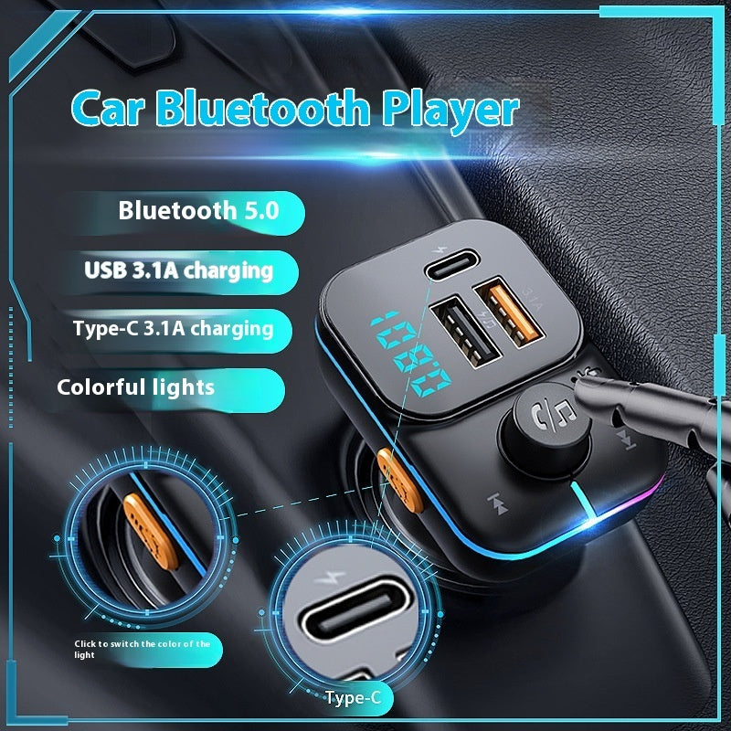 Car Bluetooth MP3 Player Charger Vehicle Gym From House