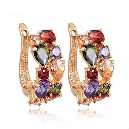 Diamond Crystal Zircon Ear Clip Affordable Earrings Jewelry dealsniper-net