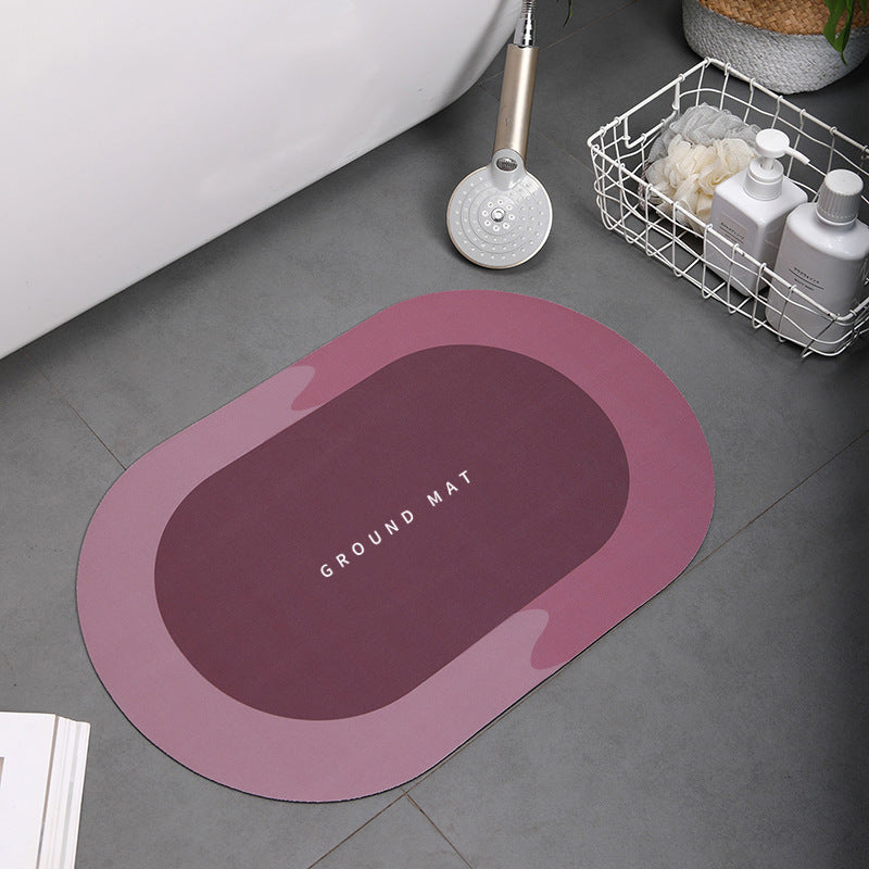 Home Bathroom Super Absorbent Shower Bath Mat House Gym From House ARed 400MMx600MM