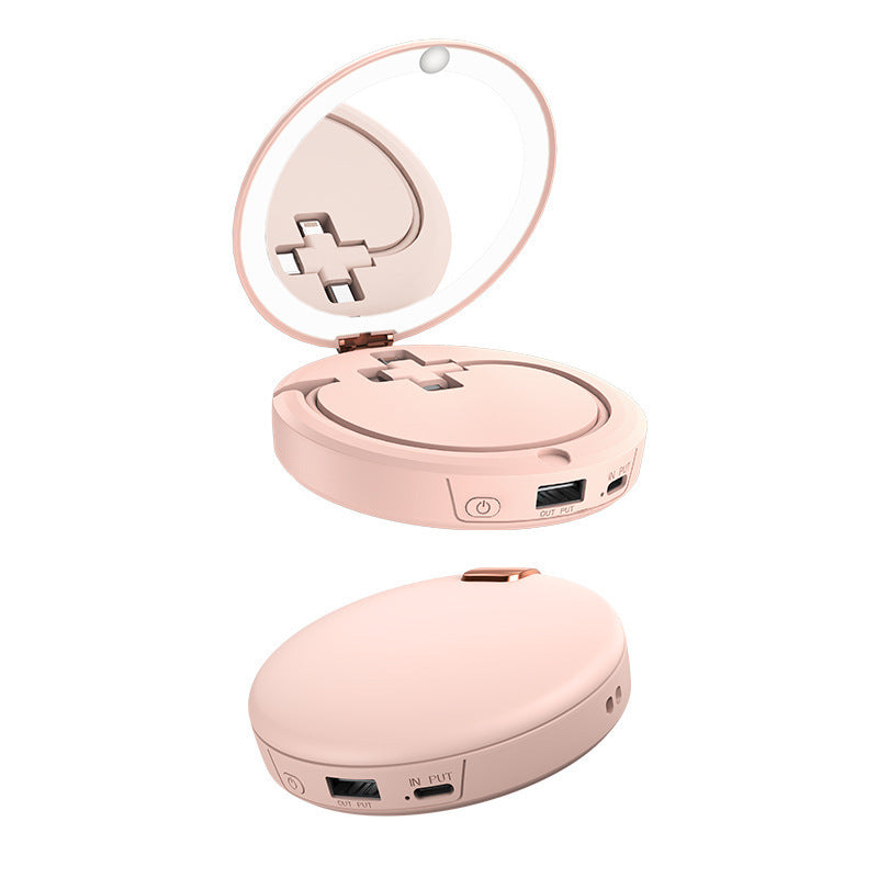 Makeup Mirror Hand Warmer Mini Multi-function Beauty dealsniper-net