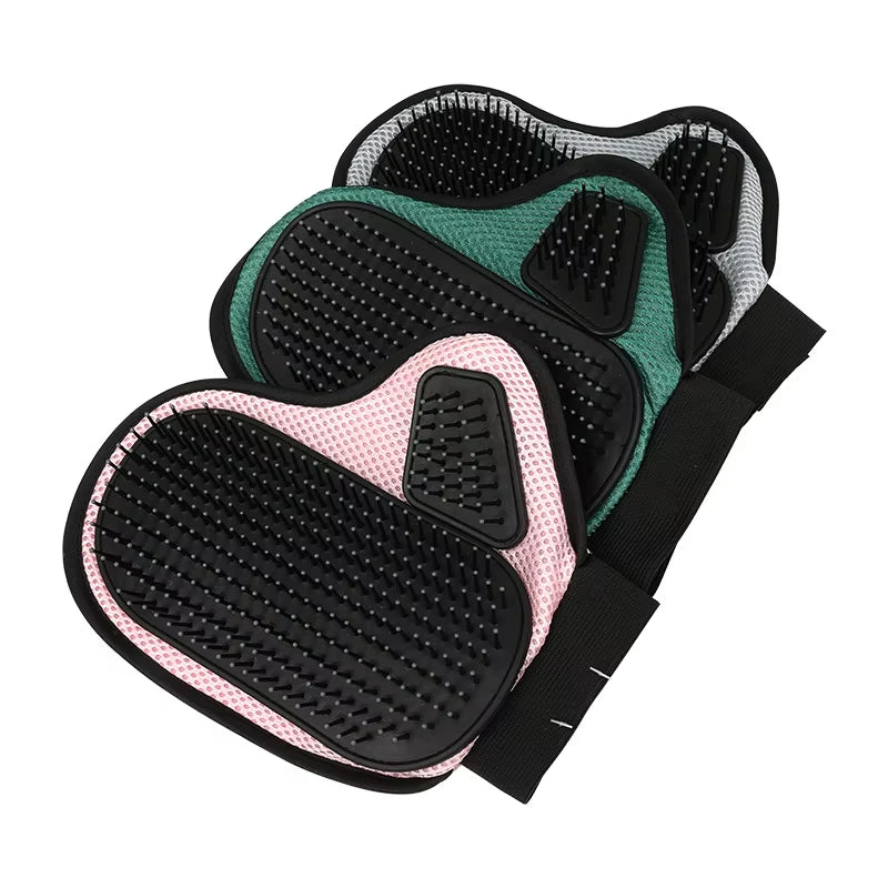 Cat Hair Removal Glove Pet Supplies Bath Massage Jerking Gloves Pets Gym From House