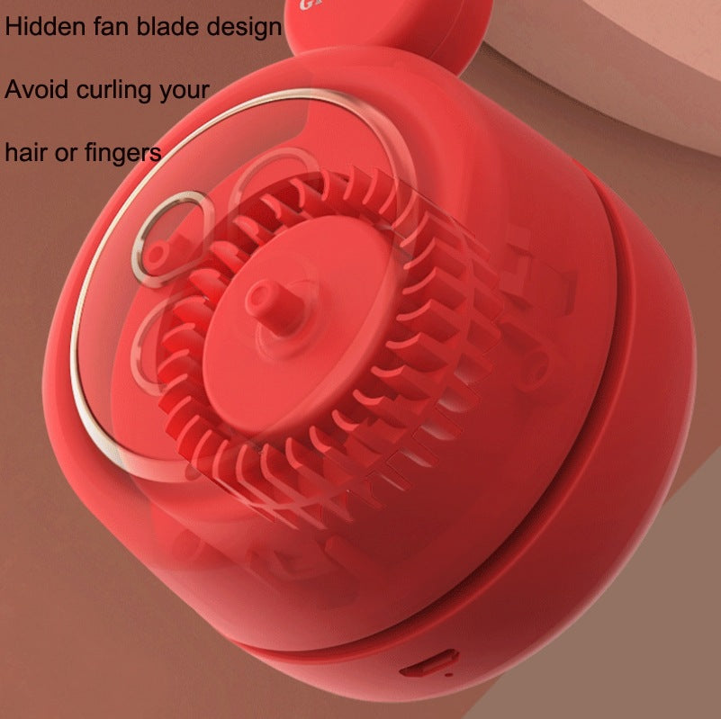 Portable Mini Handheld Fans USB Plastic Silent Pocket Gadgets Gym From House