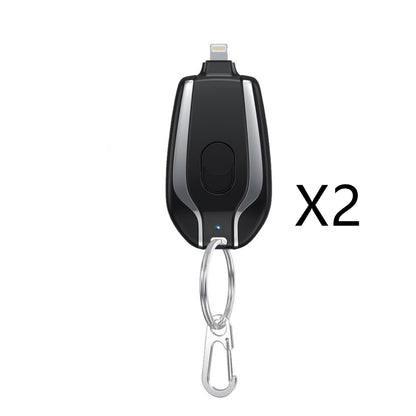 1500mAh Mini Power Emergency Pod Keychain Charger