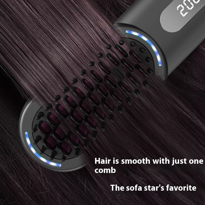 Negative Ion Straight Comb Blue Light Hair Care Beauty dealsniper-net