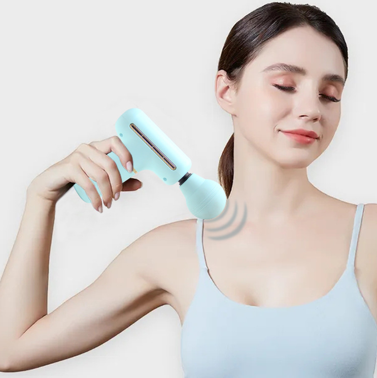 Massage Guns Fascia Guns Massager With 4 Speeds 1200mah Health dealsniper-net