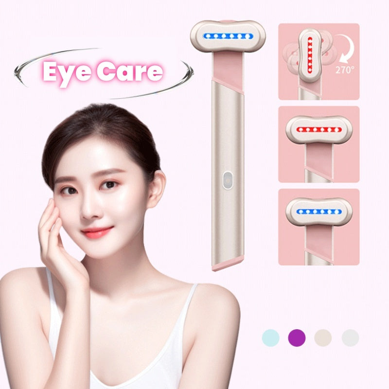 4 Colors Electric Eye Massager Red Blue Light Massage Eye Beauty dealsniper-net