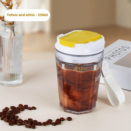 Coffee Fully Automatic Mixing Rechargeable Shake Cup Kitchen Gym From House Yellow 350ml