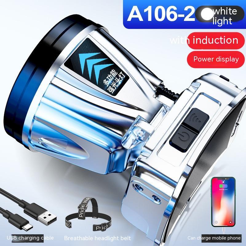 Outdoor Camping Fishing Head-mounted Torch Outdoor DealSniper.net A1062 White Light