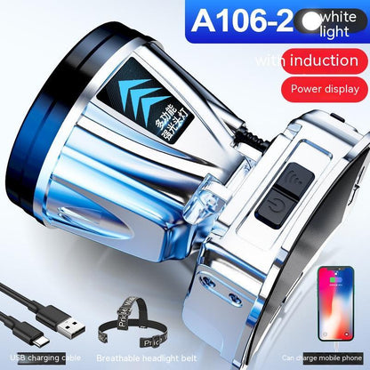 Outdoor Camping Fishing Head-mounted Torch Outdoor DealSniper.net A1062 White Light