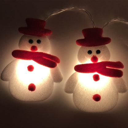 Christmas Decoration Snowman LED String Lights Garland Holidays DealSniper.net