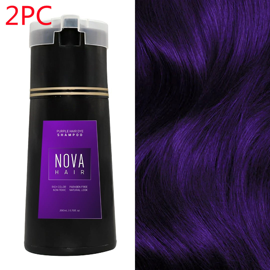 Hair Dyeing Hair Care Shampoo Natural Fast White Hair Dyed