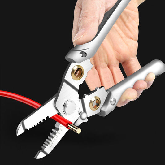 Stainless Steel Electrician Wire Stripping Pliers