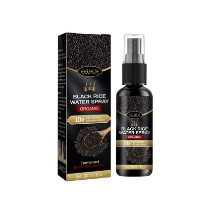 EELHOE Black Rice Hair Spray Strengthening & Dense Hair