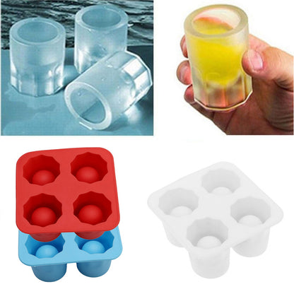 Silicone Ice Maker Mould Bar Party Drink Ice Tray Cool Shape Ice