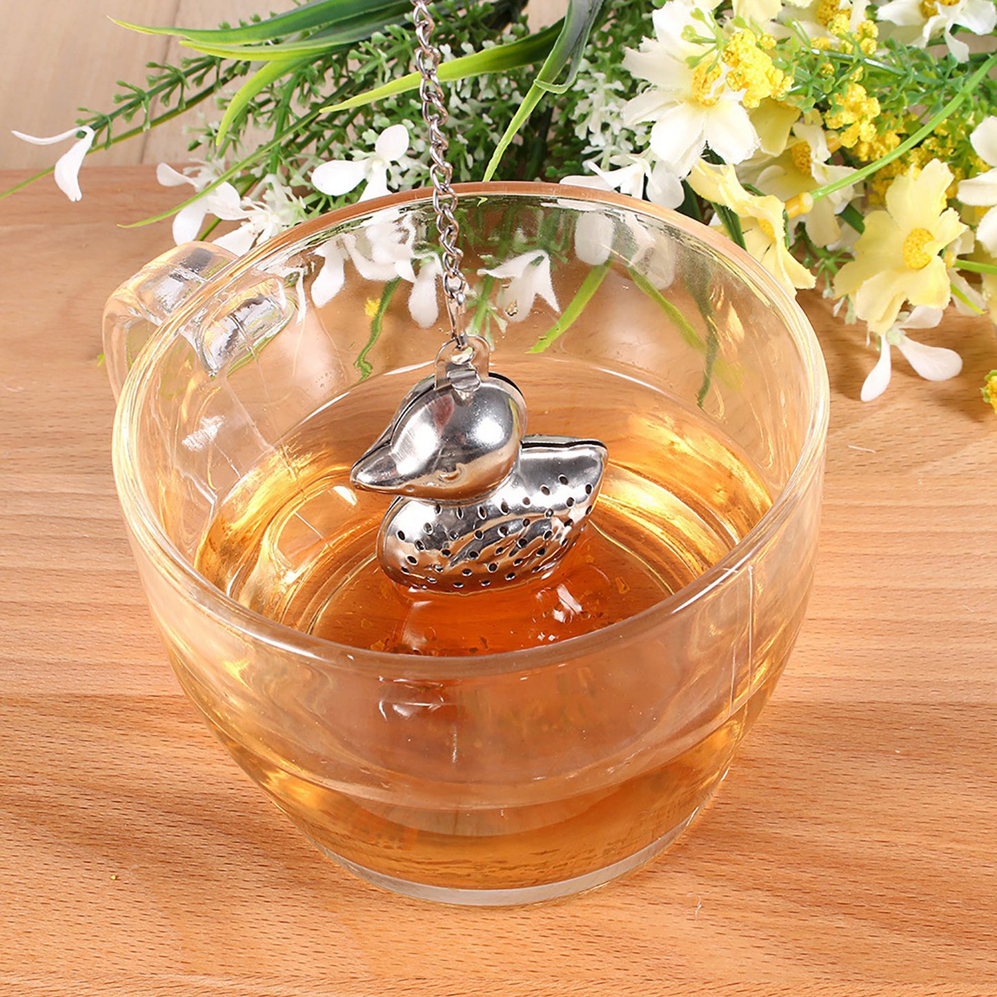 Stainless Steel Loose Tea Leaf Infuser Ball Strainer Filter