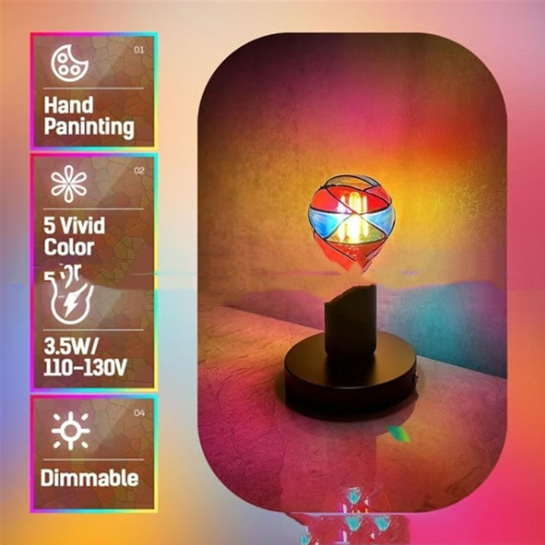 Colored Glass LED Bulb Energy Saving And Environmental Protection Home Decor DealSniper.net