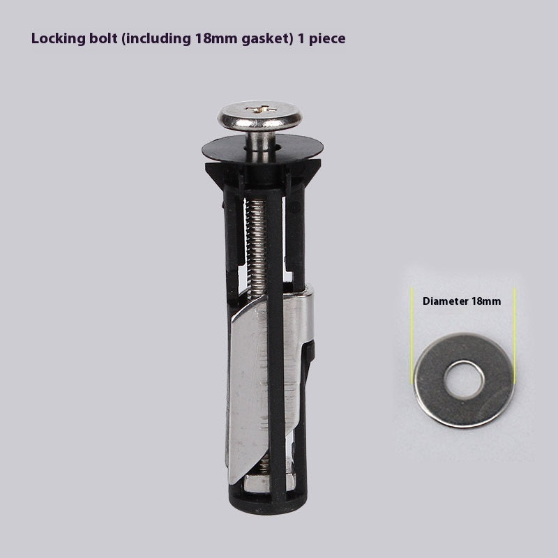 Toilet Lid Fixing Screw Locking 304 Stainless Steel Tools DealSniper.net Including 1 18mm Gasket