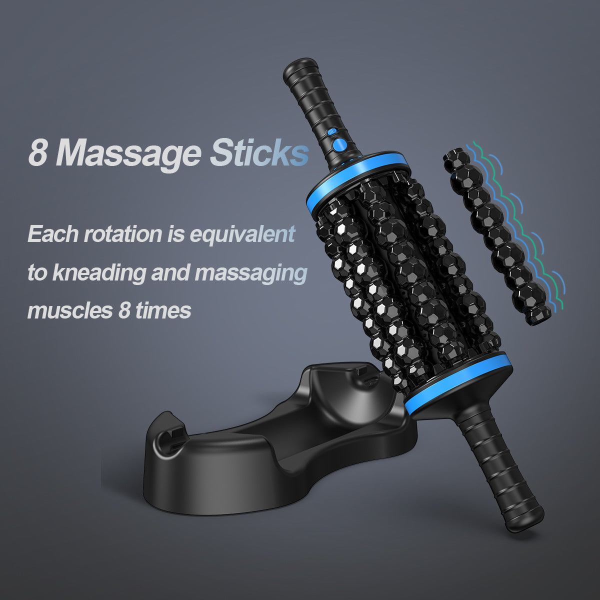 Muscle Relaxation Handheld Electric Rollers Massager Sports Gym From House
