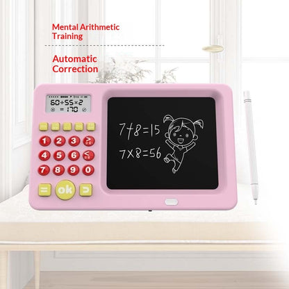 Mouth Calculator Math Addition Subtraction Multiplication Children Toys Kids Gym From House Pink