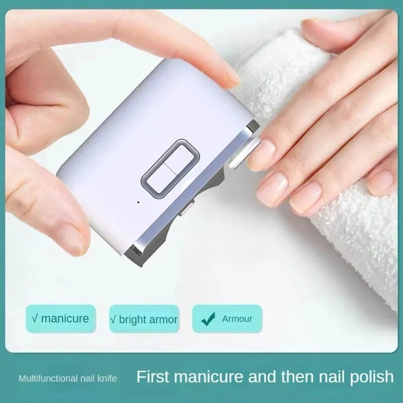 Electric Nail Clippers Mini-portable Nail Piercing Device Beauty dealsniper-net