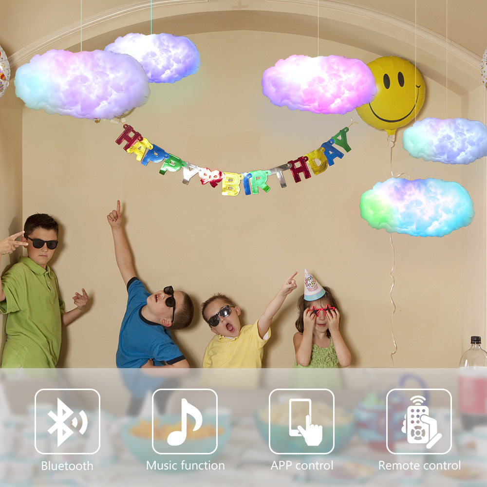 USB Cloud Light APP Control Music Synchronization Home Decor dealsniper-net