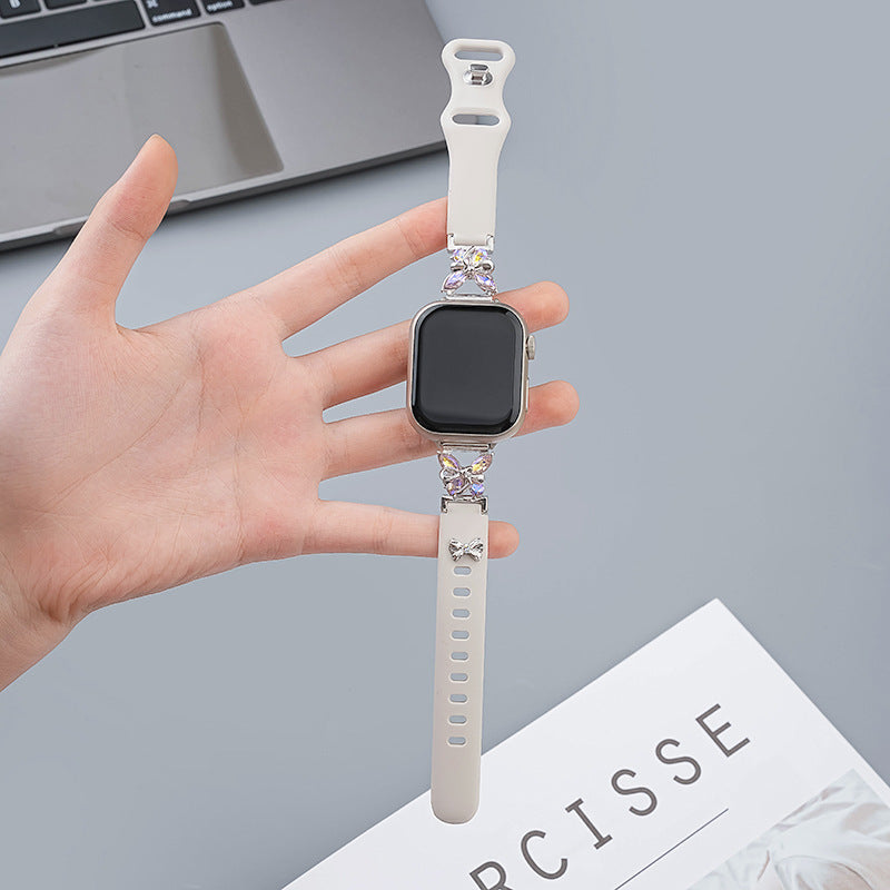 Suitable For IWatch S9 AndSamsung Xiaomi Belt Bracelet Jewelry DealSniper.net Starlight 38 40 41mm S10 42