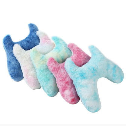 Pet Pillow Super Soft Tie-dyed Plush Cat Supplies Pets dealsniper-net