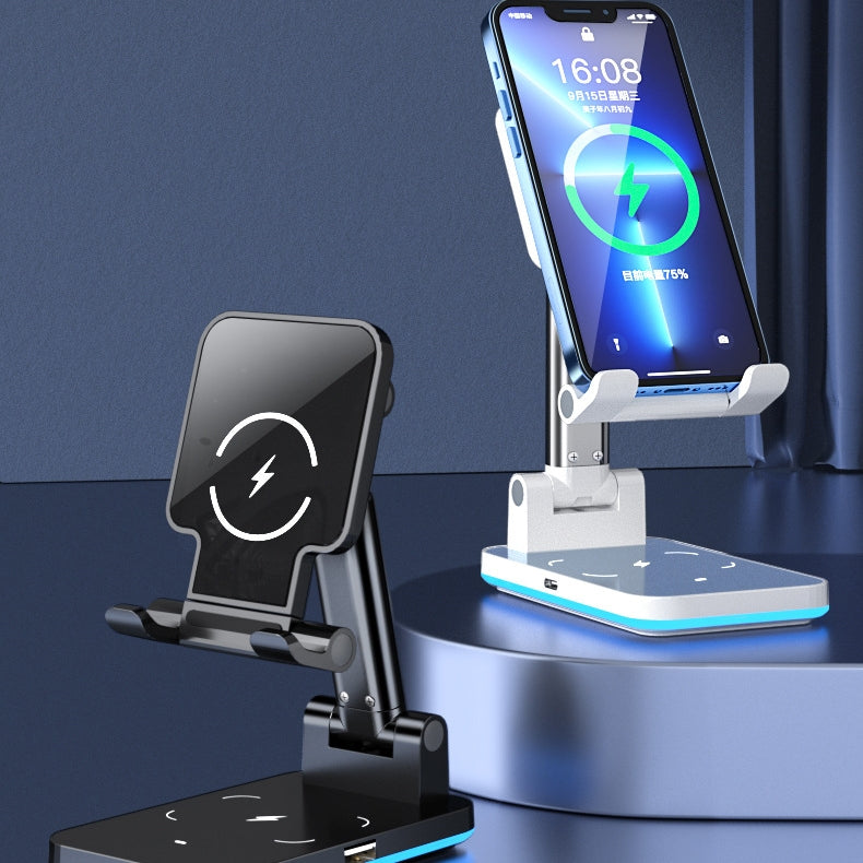 Mobile Phone Holder Desktop Wireless Charging Gadgets Gym From House