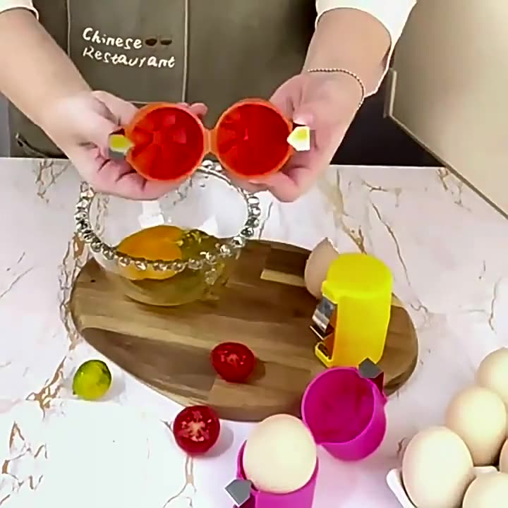 Egg Shell Opener For Hard Boiled Eggs Egg Peeler Tool Handheld Kitchen Gym From House